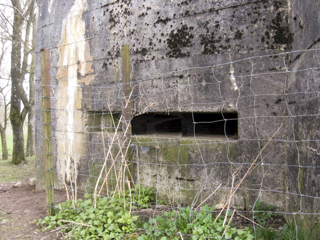 Ligne Maginot - PIFFERSRAEDCHEN 3 - (Blockhaus pour arme infanterie) - Créneau Mitrailleuse