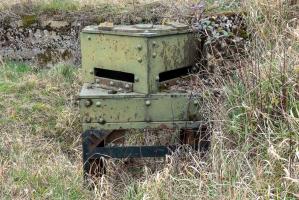 Ligne Maginot - SENTZICH - (Observatoire d'infanterie) - Vue de face de la guérite