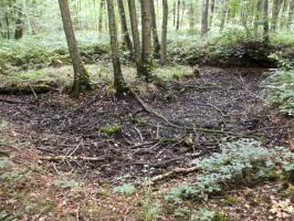 Ligne Maginot - A9 - LE SAILLANT - (Blockhaus pour canon) - Emplacement du radier