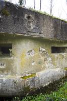 Ligne Maginot - A25 - PATTE D'OIE - (Blockhaus pour canon) - 