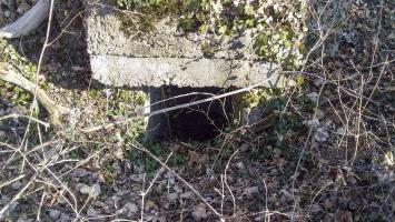 Ligne Maginot - AKAZIEN - GOLDGRUBE 3 - (Blockhaus pour arme infanterie) - Première entrée partiellement bouchée