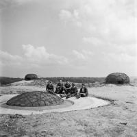 Ligne Maginot - ANZELING - A25 - (Ouvrage d'artillerie) - Bloc 5
Tourelle de 135 mm et cloches GFM type A