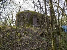 Ligne Maginot - R10B - (Blockhaus pour arme infanterie) - Vue du lit du Mutterbach