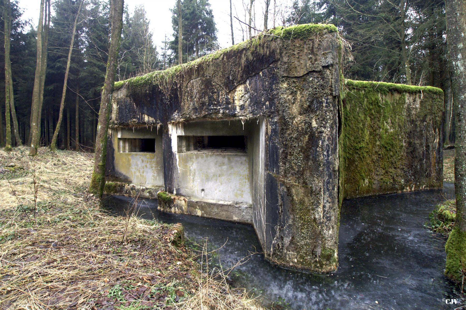 Ligne Maginot - A6 - LA CROUPE - (Blockhaus pour canon) - 