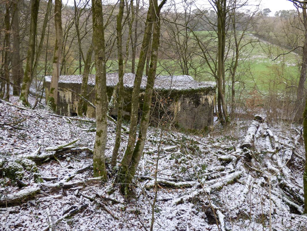 Ligne Maginot - LE GLACIS BAS - (Blockhaus pour canon) - 