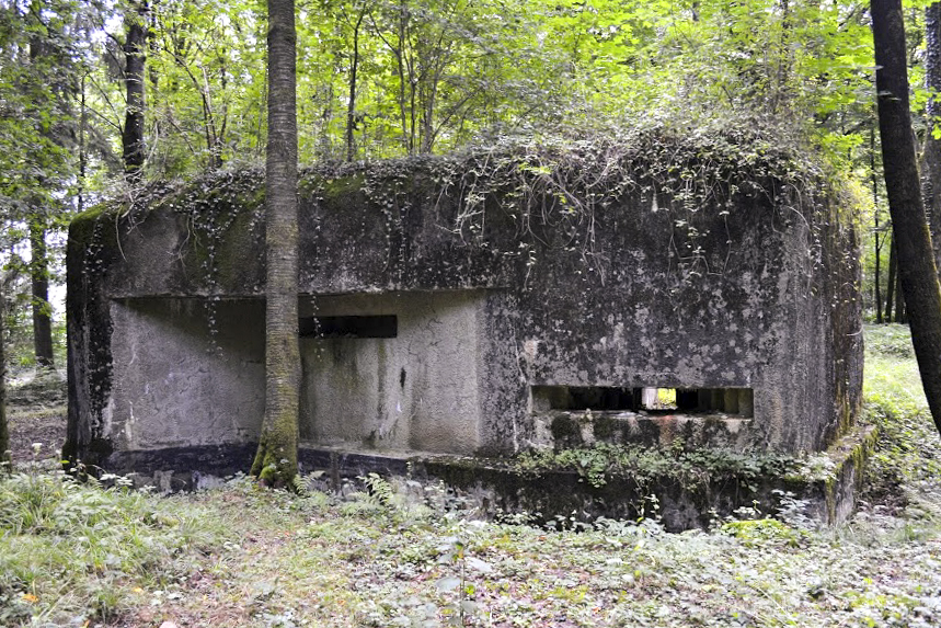 Ligne Maginot - A10 - LA LIMITE - (Blockhaus pour canon) - 