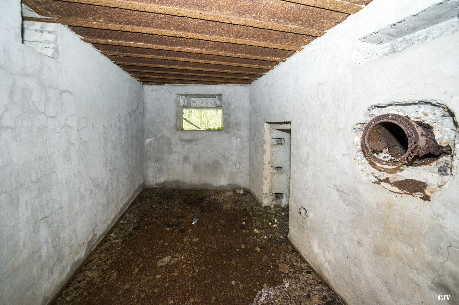 Ligne Maginot - A20 - PEUPLIER OUEST - (Blockhaus pour canon) - 