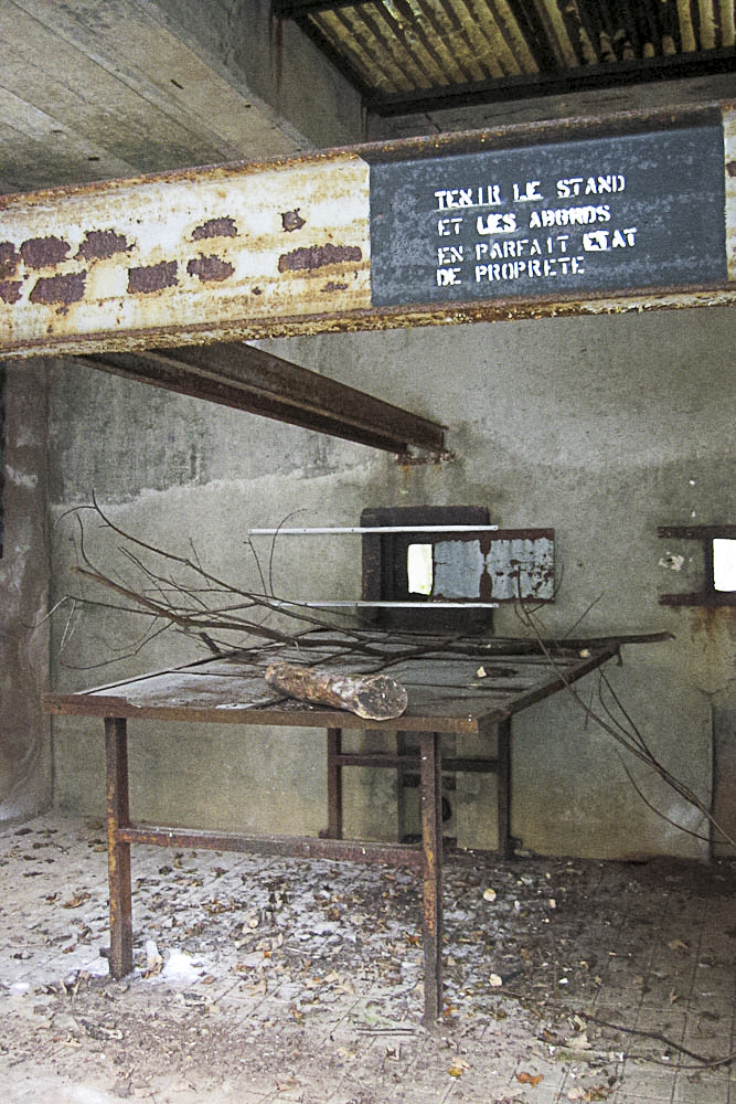 Ligne Maginot - ANGEVILLERS - (Stand de tir) - Stand de tir du camp d'Angevillers