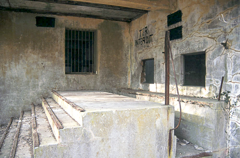 Ligne Maginot - ANGEVILLERS - (Stand de tir) - Pas de tir pour fusils.