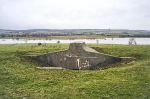 Ligne Maginot - TATTENHOLZ - (Observatoire d'infanterie) - L'observatoire avec des inondations