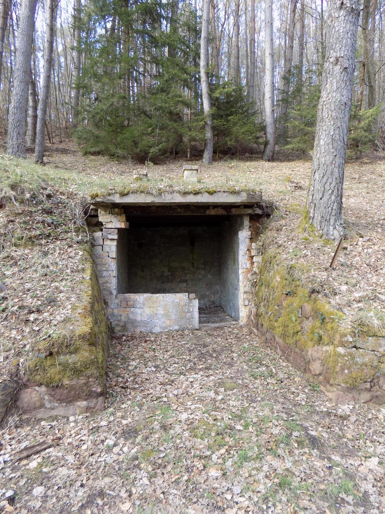 Ligne Maginot - KINDELBERG (Abri) - Vestiges d'une niche entre les coffres