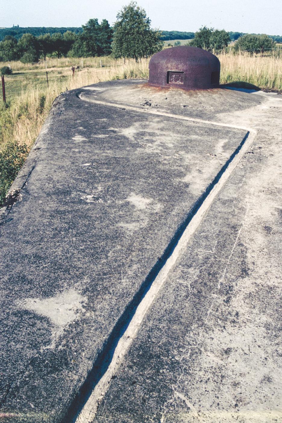 Ligne Maginot - MENSKIRCH - C57 - (Casemate d'infanterie - double) - Gouttière pour l'évacuation de l'eau