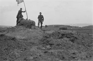 Ligne Maginot - ASCHBACH EST - O2 - (Casemate d'infanterie - Double) - La casemate après les combats