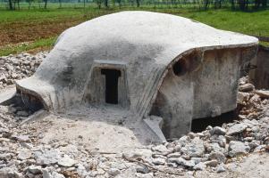 Ligne Maginot - ACP2 - (Blockhaus pour arme infanterie) - La destruction de la casemate