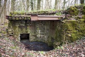 Ligne Maginot - BOIS DE TETING 3 - (Blockhaus pour arme infanterie) - Façade arrière