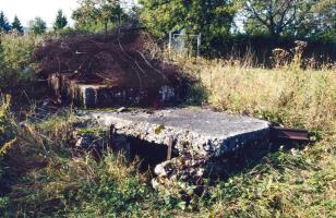 Ligne Maginot - Ao2 - METRING (Observatoire d'artillerie) - Entrée de l'abri adjacent