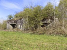 Ligne Maginot - A57 - AVANCÉE DE ROCROI - (Casemate d'infanterie - Double) - L'arrière et face droite