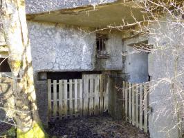 Ligne Maginot - A58 - HIRAUMONT NORD - (Casemate d'infanterie - Simple) - Face gauche, les entrées