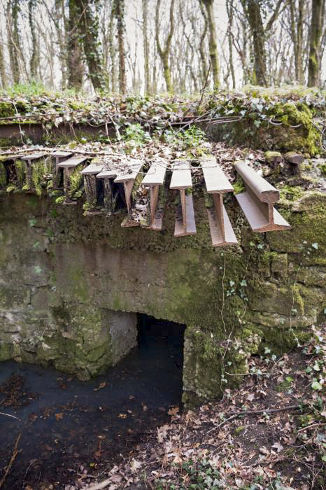 Ligne Maginot - BOIS DE TETING 3 - (Blockhaus pour arme infanterie) - Façade arrière