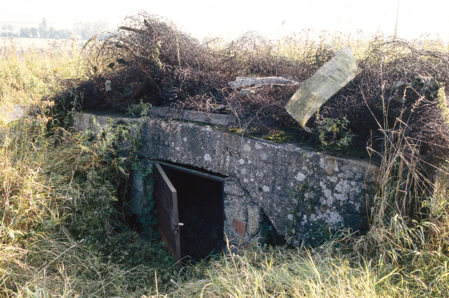 Ligne Maginot - Ao2 - METRING (Observatoire d'artillerie) - L'entrée