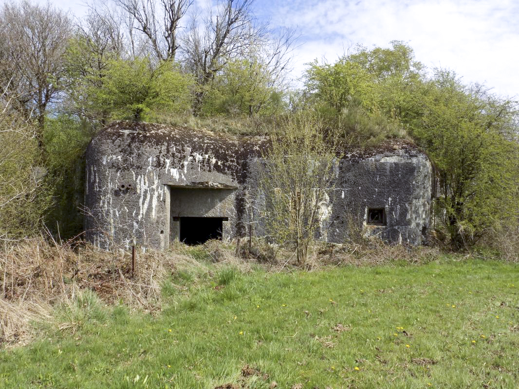 Ligne Maginot - A57 - AVANCÉE DE ROCROI - (Casemate d'infanterie - Double) - L'arrière