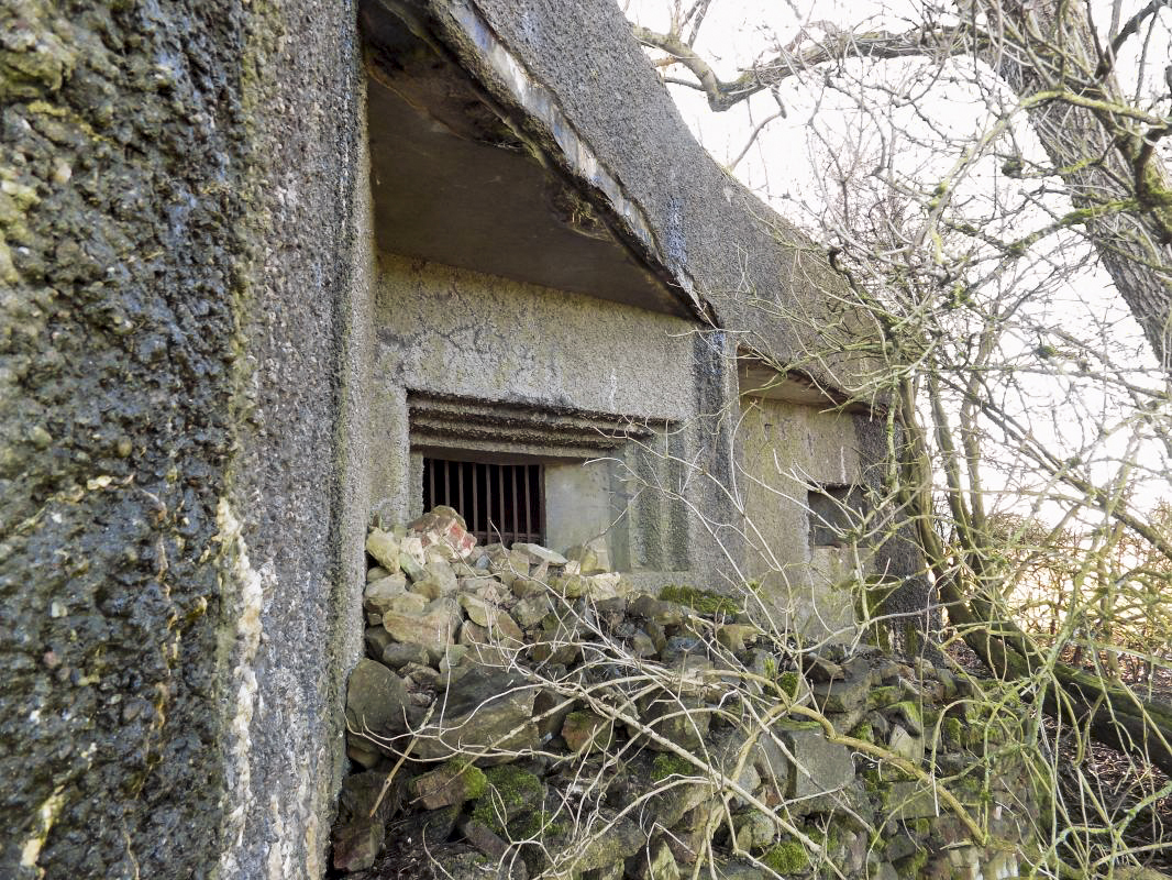 Ligne Maginot - A58 - HIRAUMONT NORD - (Casemate d'infanterie - Simple) - Face frontale