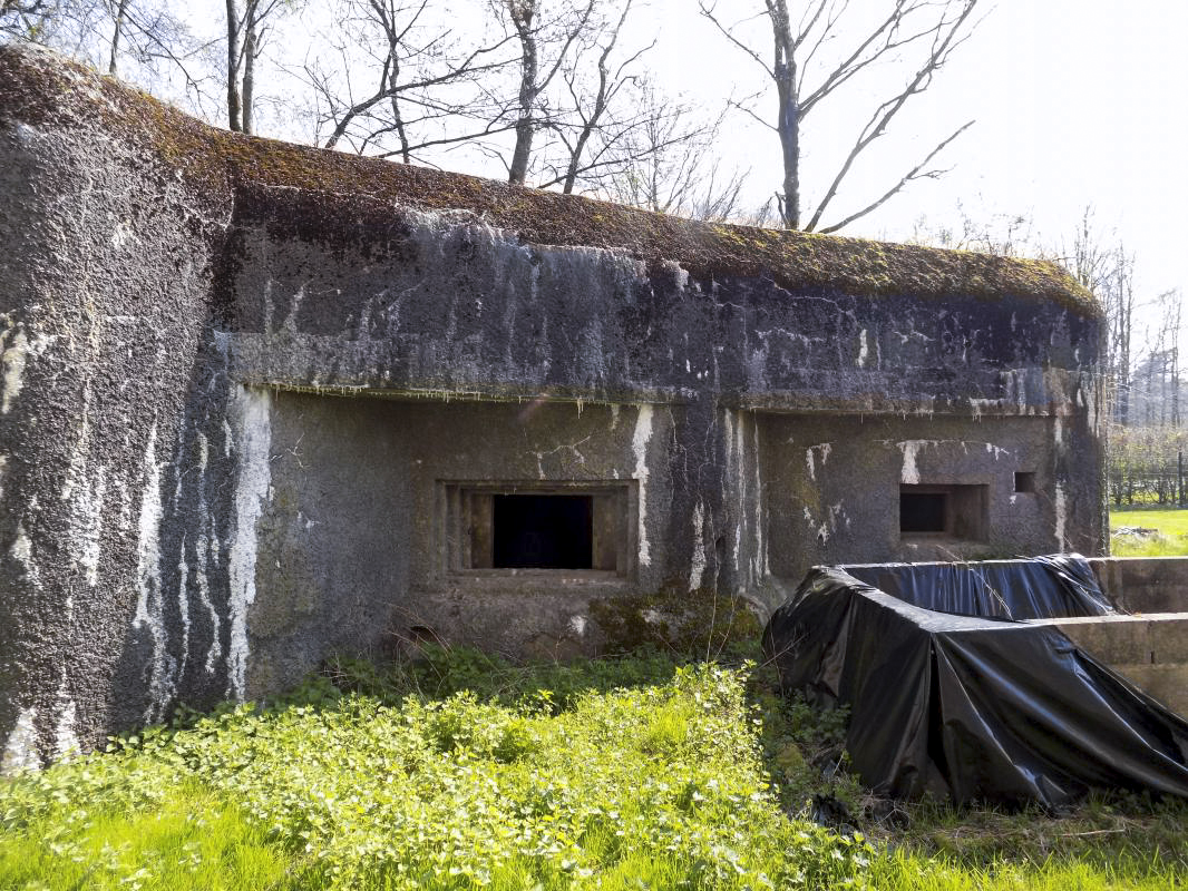 Ligne Maginot - A59 - HIRAUMONT SUD - (Casemate d'infanterie - Simple) - Face frontale