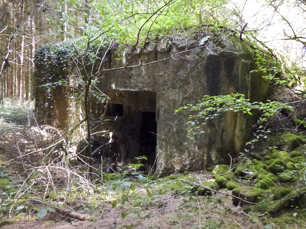 Ligne Maginot - A116 - LES ANORELLES - (Casemate d'infanterie - Simple) - L'entrée du matériel et son embrasure de défense