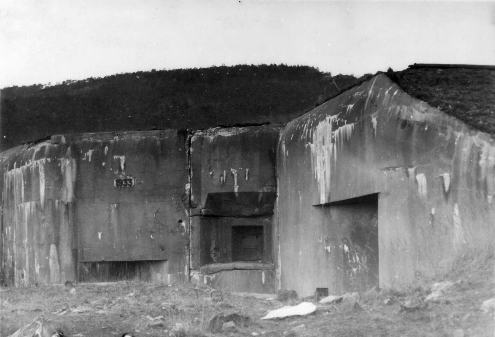 Ligne Maginot - HOCHWALD - (Ouvrage d'artillerie) - Bloc 1
Créneau de 135