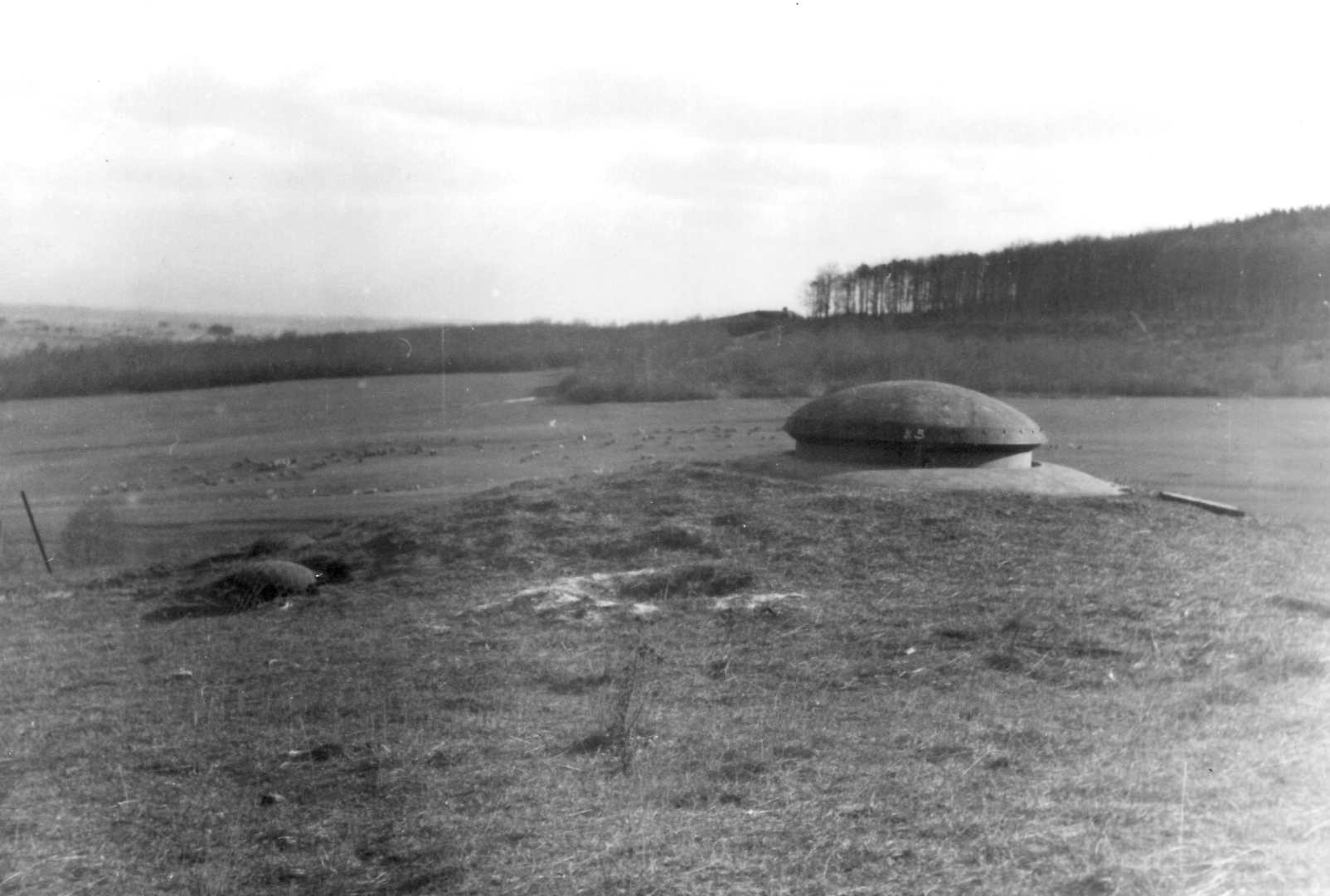 Ligne Maginot - HOCHWALD - (Ouvrage d'artillerie) - Bloc 5
Tourelle de mitrailleuses