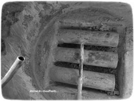 Ligne Maginot - percolateur intérieur - démontage et remise en état d'un percolateur au Galgenberg.
Les résistances électriques blindées assura,t le chauffage de l'eau