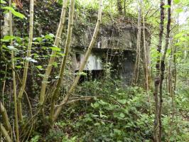 Ligne Maginot - B808 - BOIS DES AISEMENTS - (Blockhaus pour canon) - Le flanquement droit