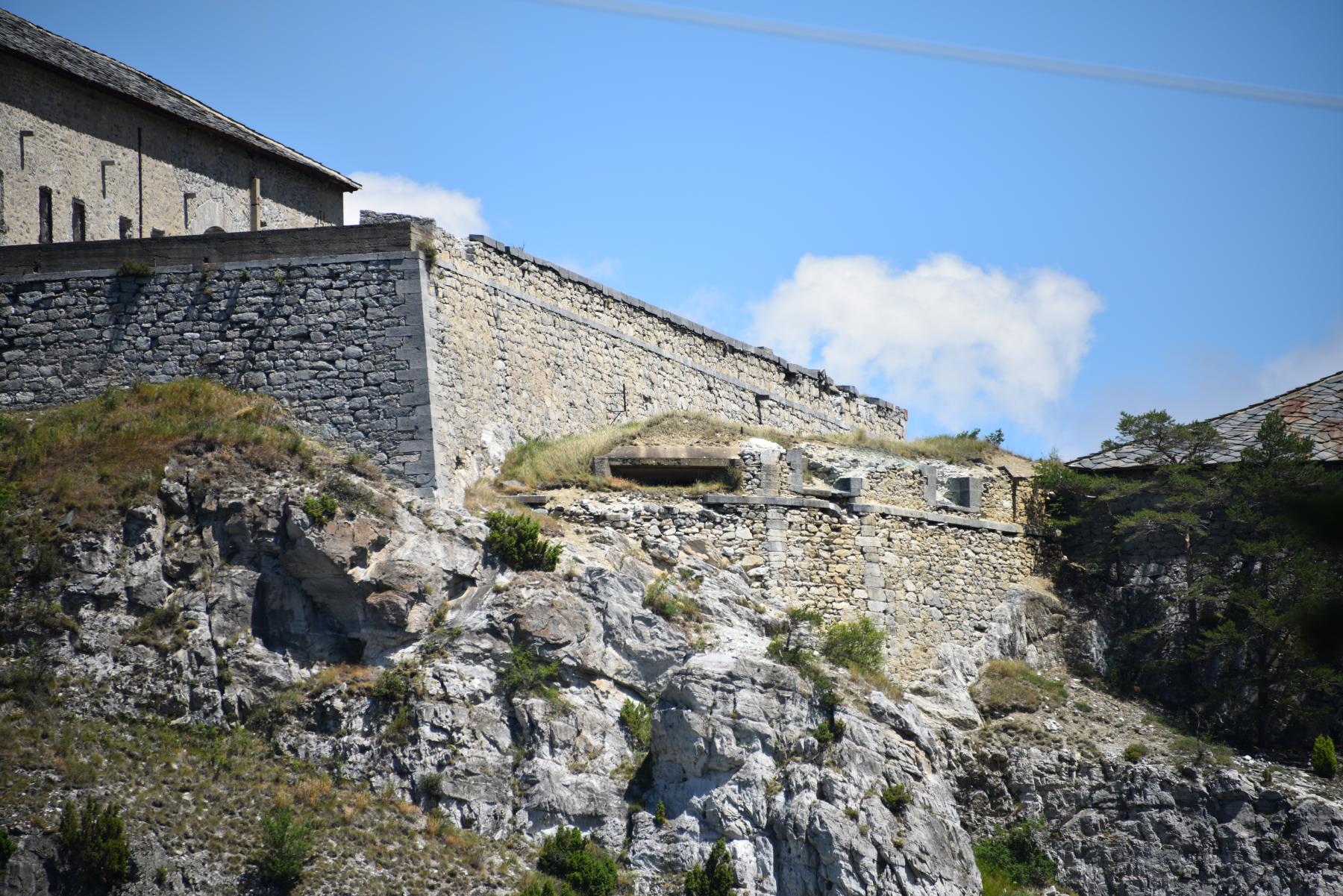 Ligne Maginot - VICTOR-EMMANUEL SUD-OUEST 1 - (Blockhaus pour arme infanterie) - Vue générale de l'embrasure