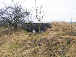 Ligne Maginot - GALGENBERG 1 - (Blockhaus pour arme infanterie) - La façade de tir du blockhaus.