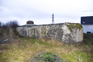 Ligne Maginot - 83 - SIERENTZ VOIE FERREE OUEST - (Casemate d'infanterie - Simple) - Vue coté Est.