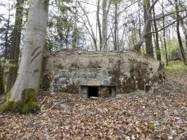 Ligne Maginot - BA105 - ROUTE DE REVIN 2 - (Blockhaus pour canon) - Face frontale créneau AC and face gauche créneau FM