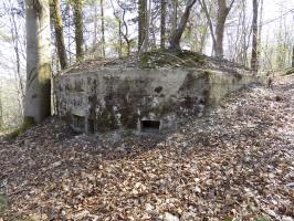 Ligne Maginot - BA105 - ROUTE DE REVIN 2 - (Blockhaus pour canon) - Face frontale gauche et face gauche