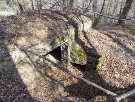 Ligne Maginot - BA105 - ROUTE DE REVIN 2 - (Blockhaus pour canon) - L'entrée