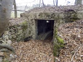 Ligne Maginot - BA105 - ROUTE DE REVIN 2 - (Blockhaus pour canon) - L'entrée