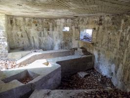 Ligne Maginot - BA105 - ROUTE DE REVIN 2 - (Blockhaus pour canon) - Créneaux FM et AC