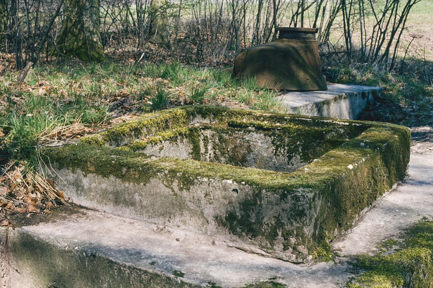 Ligne Maginot - MITTELSWALD 5 - (Blockhaus pour arme infanterie) - La tourelle est encore sur place