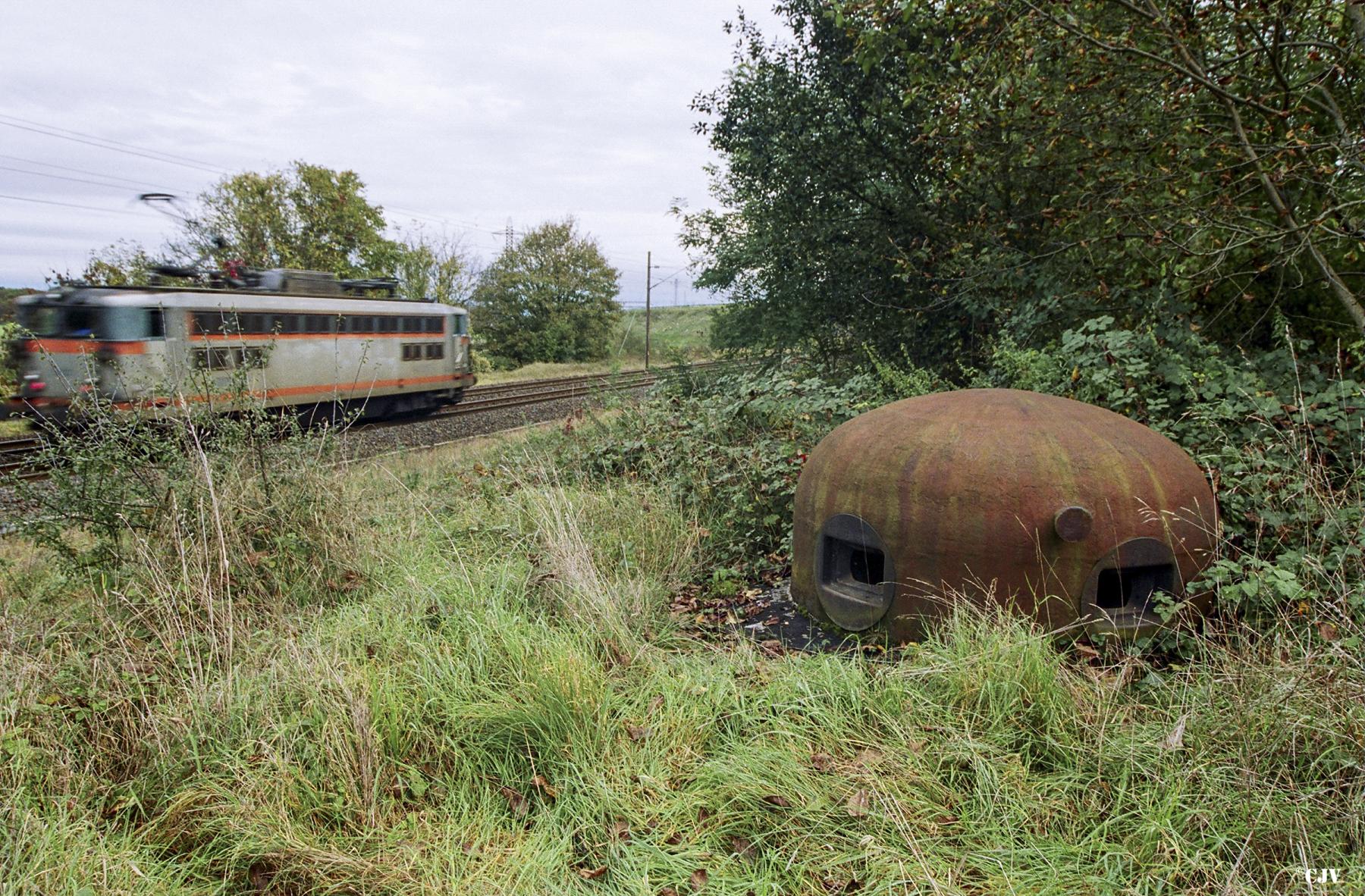 Ligne Maginot - 83 - SIERENTZ VOIE FERREE OUEST - (Casemate d'infanterie - Simple) - 