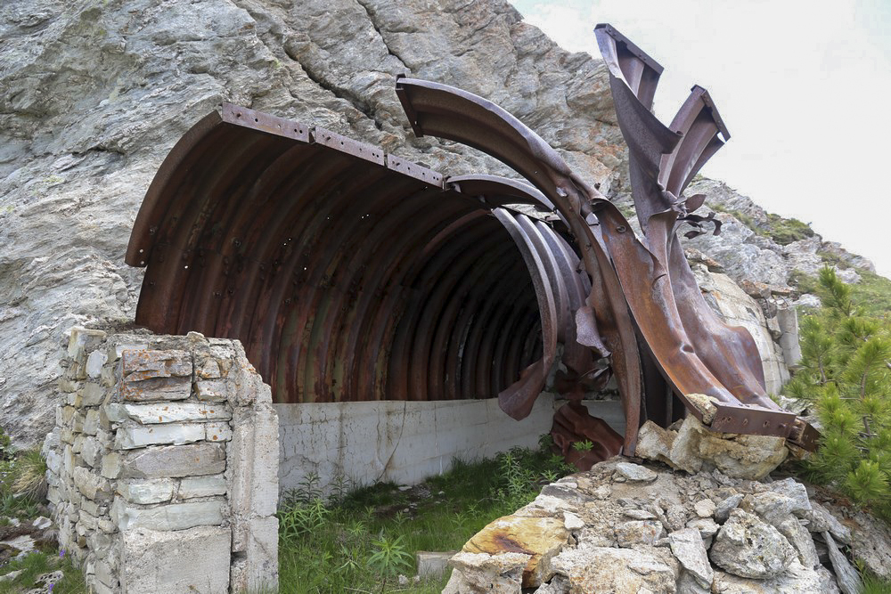 Ligne Maginot - LA CROSTA - (Abri) - L'abri ruiné