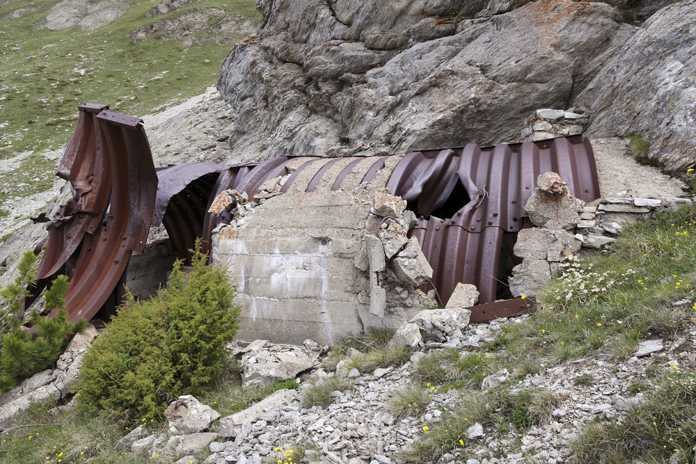 Ligne Maginot - LA CROSTA - (Abri) - L'abri ruiné