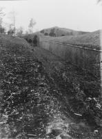 Ligne Maginot - HOCHWALD FOSSE et CASEMATE C6 - Casemate 6 et fossé  3/3
Camouflage terminé