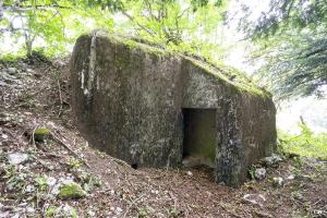 Ligne Maginot - B13 - CHEZ CARTIER - (Blockhaus pour arme infanterie) - L'entrée