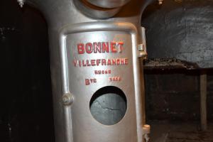 Ligne Maginot - Société BONNET (BONNET) - Détail de l'éplucheuse récemment restaurée au GALGENBERG.