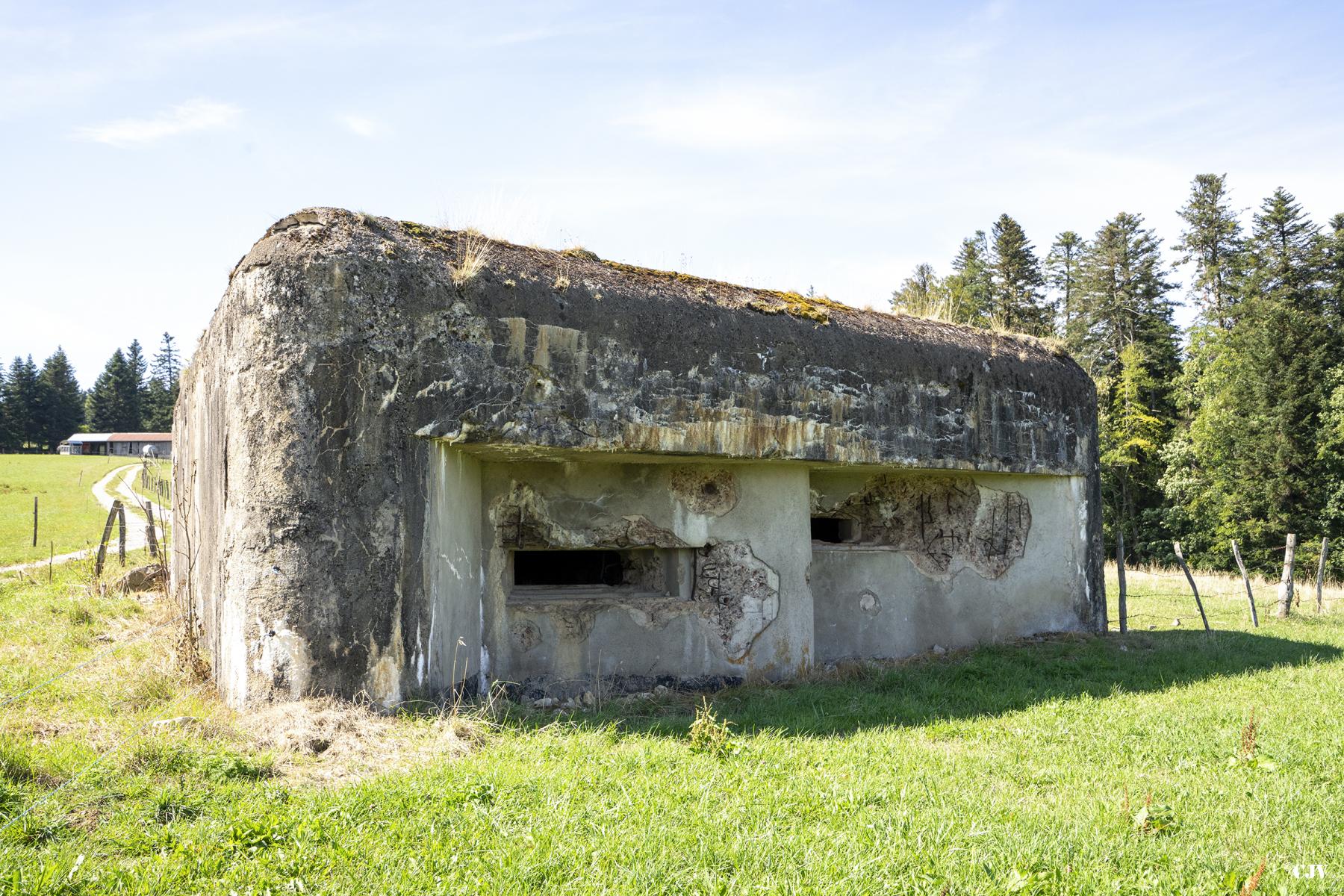 Ligne Maginot - B6 - LES RICHARD - (Blockhaus pour arme infanterie) - 