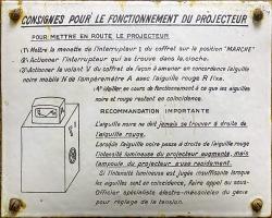 Ligne Maginot - BOUSSE - A24 - (Ouvrage d'infanterie) - Bloc 2
Le boitier d'alimentation du projecteur blindé Eve et Noizet
Fabrication SW