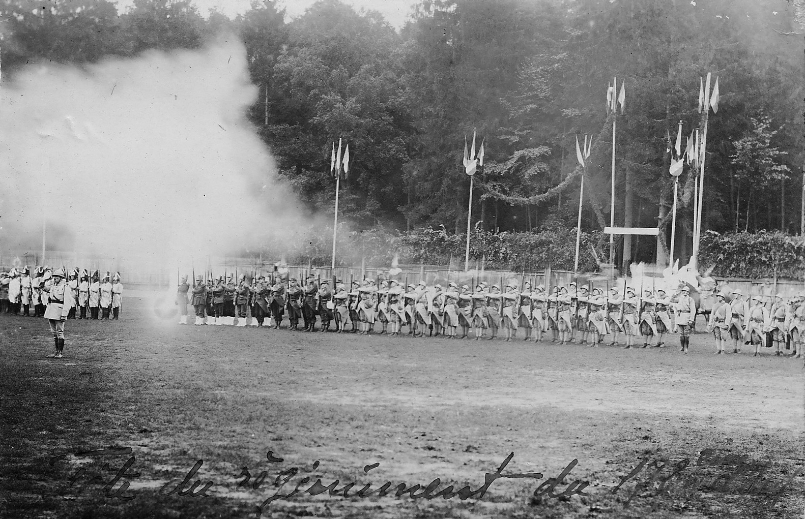 Ligne Maginot - 172° RIF - La fête annuelle du régiment
Juillet 1939?